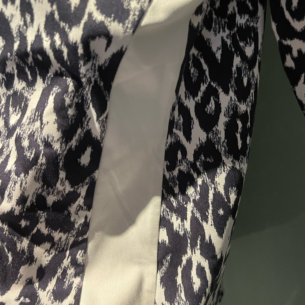 Tail Black And White Leopard Print Long Sleeve Top XXlL - Picture 4 of 4